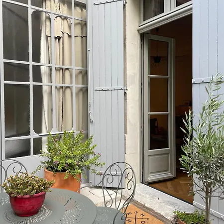 Le Jardin Des Etudes - Terrasse - Mansion 300 Years Appartement Avignon Buitenkant foto
